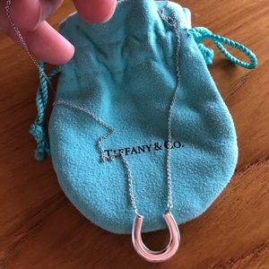 Tiffany & Co horseshoe pendant